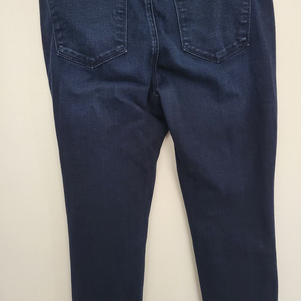 NYDJ Ami Skinny Ankle Jeans Sinclair Dark Wash Stretch Mid Rise Women 6 - Picture 8 of 12